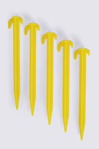 Macpac Beach Shelter Sand Peg Set, Yellow, hi-res