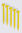 Macpac Beach Shelter Sand Peg Set, Yellow, hi-res