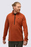 Macpac Men's Tui Fleece Pullover, Picante, hi-res