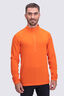 Macpac Men's Prothermal Fleece Top, Red Orange, hi-res