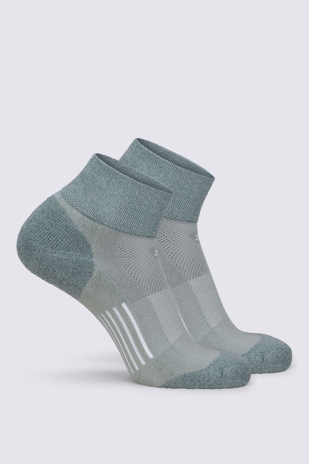 Trail Quarter Sock - 2 Pack V2, Jadeite, hi-res
