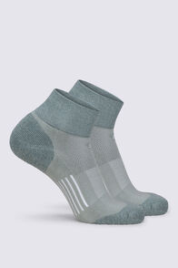 Trail Quarter Sock - 2 Pack V2, Jadeite, hi-res