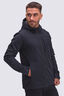 Macpac Men's Chord Hooded Softshell Jacket, Anthracite, hi-res