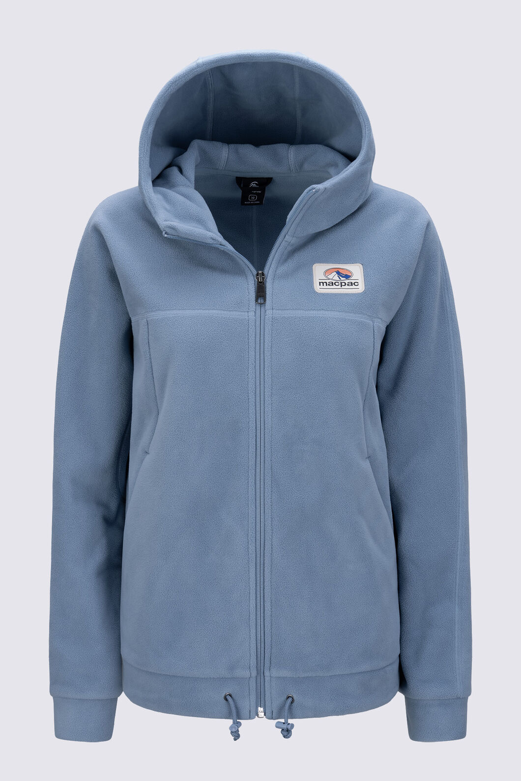 Macpac Women's Heritage Windproof Fleece Jacket, Windward Blue, hi-res