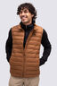 Macpac Men's Uber Light Down Vest ♺, Argan Oil, hi-res