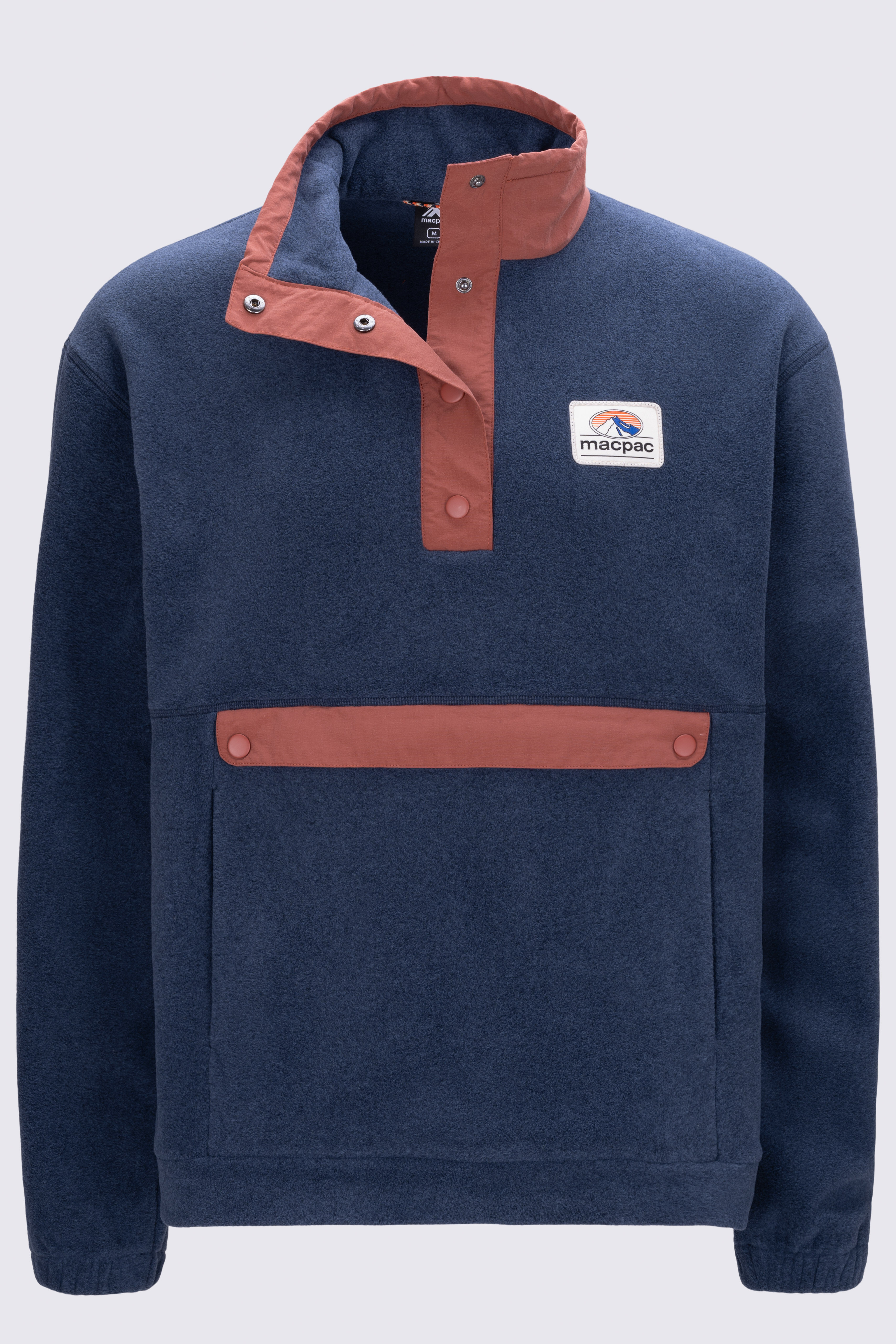 Macpac Men s Heritage Snap Fleece Pullover Macpac