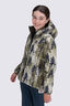 Macpac Kids' Pulsar Alpha Hooded Insulated Jacket, Grape Leaf/Green Camo Print, hi-res