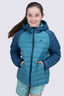 Macpac Kids' Uber Light Hooded Down Jacket, Legion Blue/Biscay Blue, hi-res