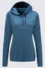 Macpac Women's Prothermal Hooded Fleece Top, Tapestry, hi-res