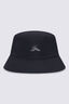 Macpac Winger Reversible Bucket Hat, Asphalt Print/Black, hi-res
