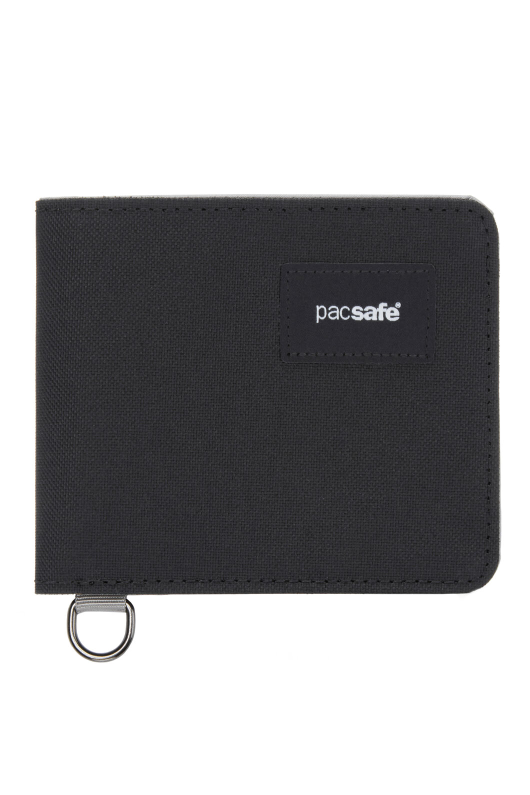 Pacsafe&reg; RFIDsafe&trade; RFID blocking bifold wallet, JET BLACK, hi-res