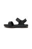 REEF® Men's Fanning Baja Sandals, Black/Silver, hi-res