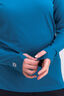 Macpac Women's Trail Long Sleeve Hooded Top, Ink Blue, hi-res