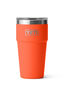 YETI&reg; Rambler&reg; Stackable Cup &mdash; 20 oz, Papaya, hi-res