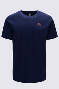 Macpac Men's Te Papakura O Taranaki NP Fairtrade Organic Cotton T-Shirt, Baritone Blue, hi-res