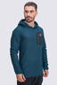 Macpac Men's Nitro Fleece Pullover, Reflecting Pond, hi-res