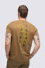 Macpac Men's Abel Tasman Topo Fairtrade Organic Short Sleeve T-Shirt, Kangaroo, hi-res