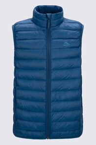 Macpac Kids' Uber Light Down Vest, Legion Blue, hi-res