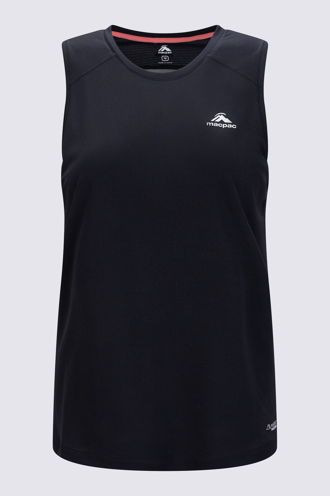 Macpac Women&rsquo;s Trail Tank, Black, hi-res
