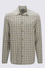 Macpac Men's Campfire Long Sleeve Shirt, Green Plaid, hi-res