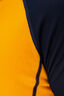 Macpac Men's Geothermal Short Sleeve Top, Cadmium Yellow/Total Eclipse, hi-res