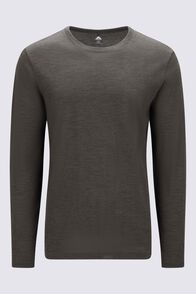 Macpac Men's 150 Merino Long Sleeve Top, Forest Night Marle, hi-res