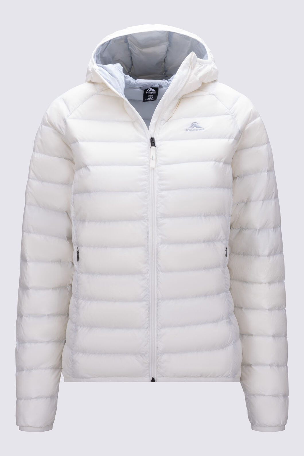 Macpac Women's Uber Light Hooded Down Jacket ♺, Tofu, hi-res