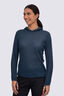 Macpac Women's Nitro Fleece Pullover, Blue Wing Teal, hi-res