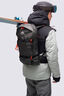 Macpac Huka 20L Ski Backpack, Black, hi-res