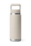 YETI® Rambler® Bottle with Straw Cap — 26 oz, Cape Taupe, hi-res