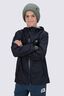 Macpac Kids&rsquo; Mistral Rain Jacket, Black, hi-res