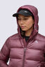 Macpac Women's Orbit Hooded Down Jacket, Crushed Berry, hi-res