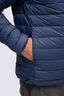 Macpac Men's Uber Light Hooded Down Jacket ♺, Insignia Blue/Baritone Blue, hi-res