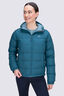 Macpac Women's Halo Hooded Down Jacket ♺, Mediterranea, hi-res