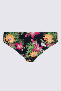 Macpac Women's Reversible Bikini Bottoms, Black/Tahitian Dream, hi-res