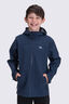 Macpac Kids' Sabre Hooded Softshell Jacket, Black Iris, hi-res