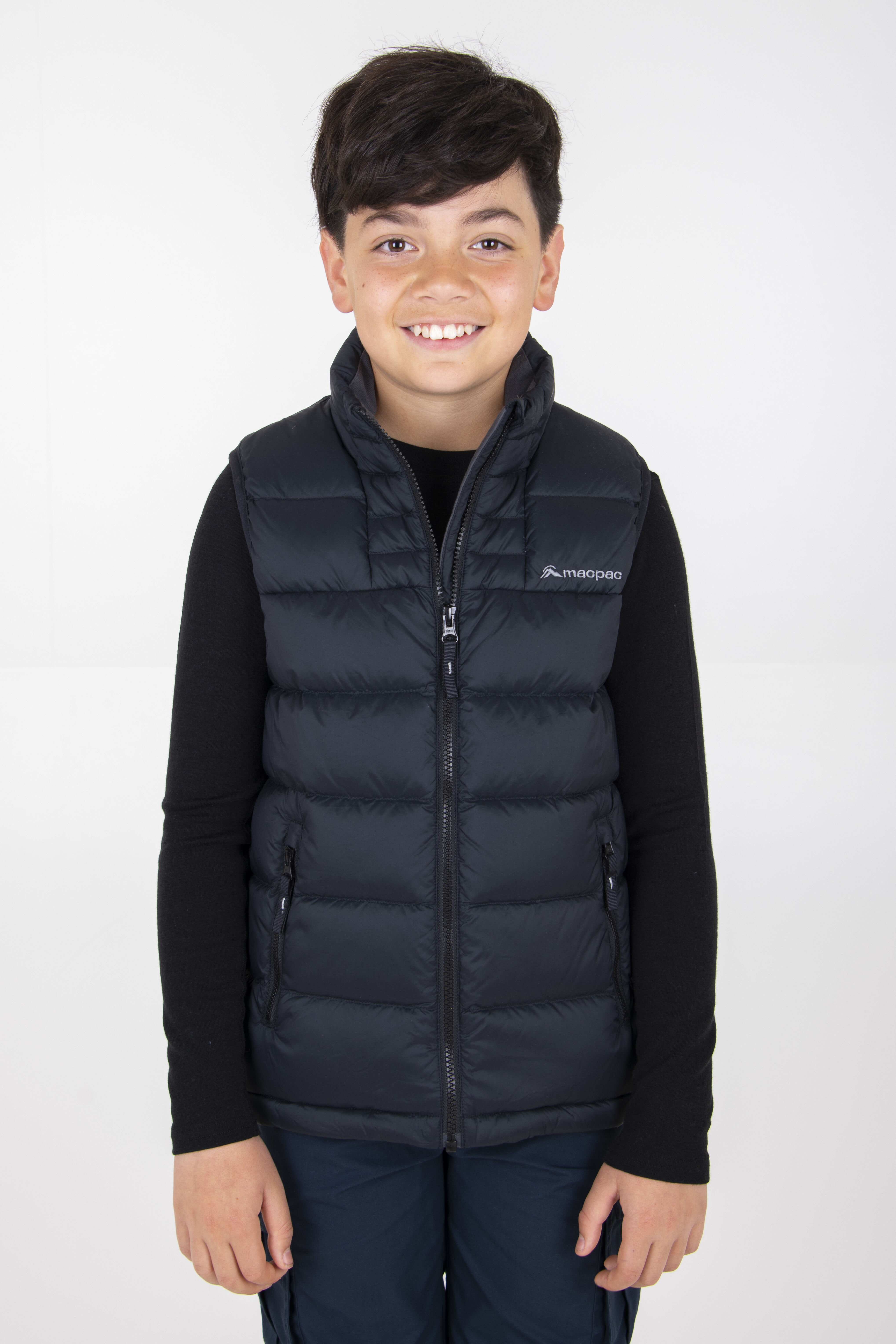 Macpac kids vest sale