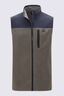 Macpac Men's Havelock Windproof Fleece Vest, Grapeleaf/Black, hi-res