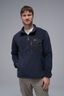 Macpac Men's Kindling Fleece Pullover, India Ink, hi-res