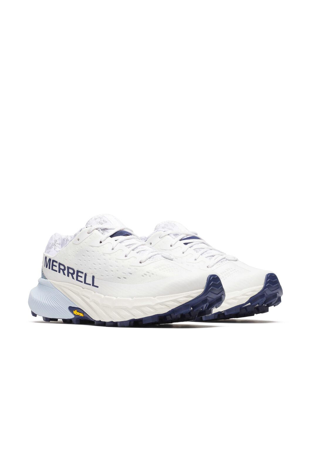 Merrell Women's Agility Peak 5 Trail Running Shoes, Chalk/Ice Blue, hi-res