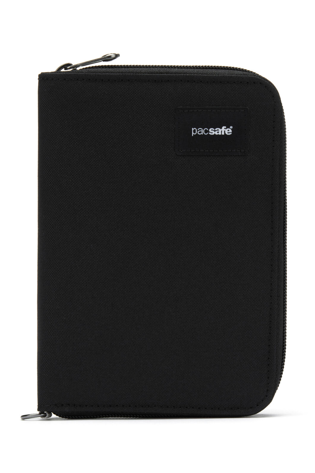Pacsafe® RFIDsafe™ RFID Blocking Compact Travel Organiser, JET BLACK, hi-res