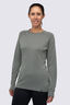 Macpac Women's Long Sleeve Exothermal Top, Agave, hi-res