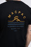 Macpac Men's Alps Fairtrade Organic Short Sleeve T-Shirt, Black, hi-res