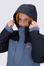Macpac Kids' Spree Snow Jacket, Black/Bering Sea, hi-res