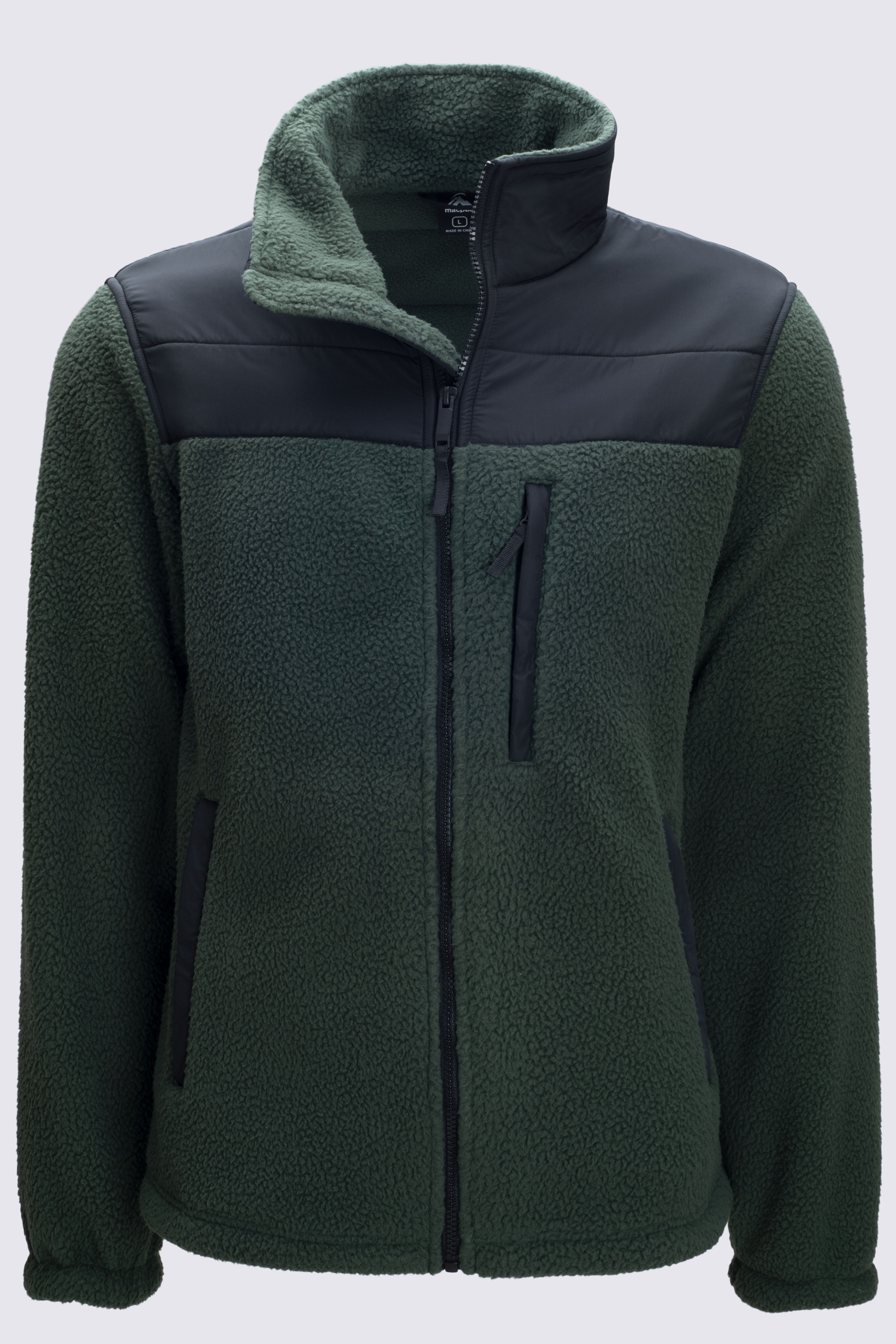 Green mens fleece outlet