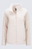 Macpac Women's Fleetwood Fleece Jacket, French Oak, hi-res