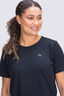 Macpac Women's Trail T-Shirt, Black, hi-res