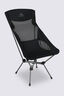 Macpac Lightweight High-Back Chair V2, Black/Black, hi-res