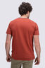 Macpac Retro Fairtrade Organic Cotton Tee — Men's, Barn Red, hi-res