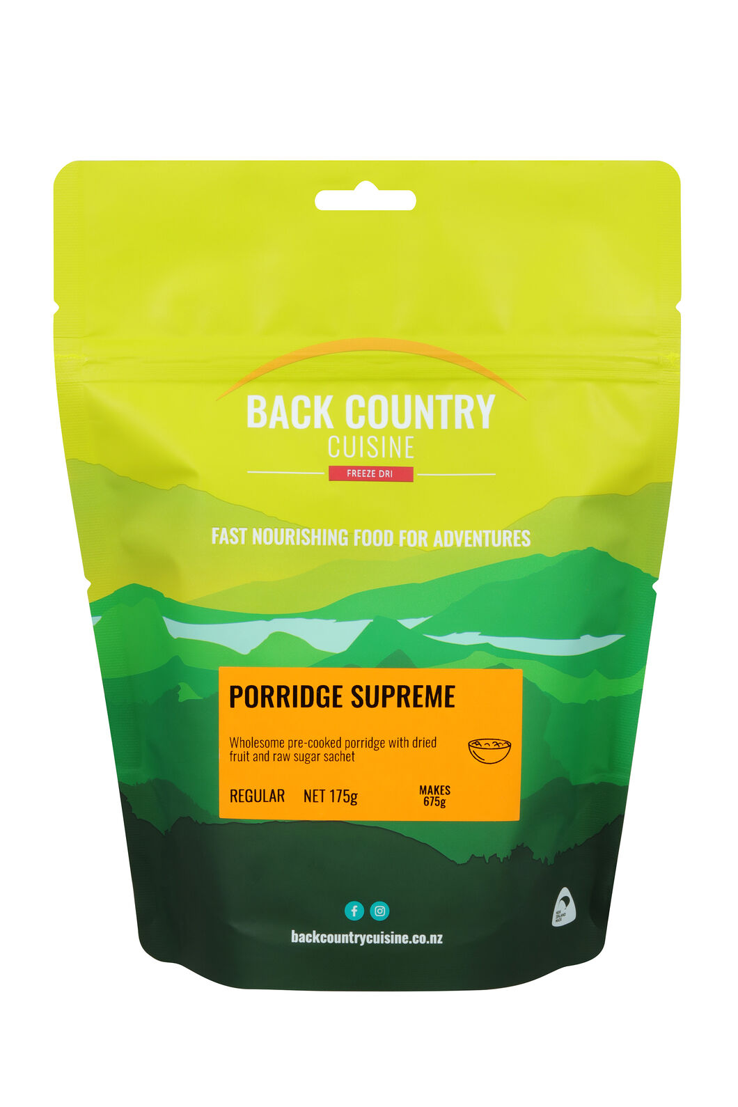 Back Country Porridge Supreme — Regular Serve, None, hi-res
